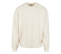 Urban Classics Hoodie / Sweatshirt Organic Oversized Boxy Crew Whitesand-M