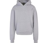 Sweatshirt URBAN CLASSICS "Urban Classics Herren Ultra Heavy Hoody", Herren, Gr. M, grau, 100% Baumwolle, unifarben, Sweatshirts Sweatshirt (88886402-M) grau