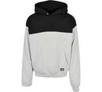 Urban Classics Upper Block Hoody in Gr. L in Grau