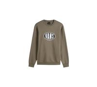 sweatshirt vans spray on loose crew bungee cord braun XL