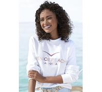 Sweatshirt VENICE BEACH Gr. 40/42, weiß Damen Sweatshirts (24731052-40) weiß