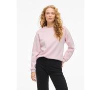 Sweatshirt VILA "VISANDY L/S SWEAT TOP - NOOS", Damen, Gr. XXL, cherry blossom, Sweatware, Obermaterial: 50% Viskose, 44% Polyester, 6% Elasthan, unifarben, regular fit normal, Rundhals, Sweatshirts S