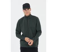 Sweatshirt VIRTUS "Taro", Herren, Gr. XL, dunkelgrün, 78% Polyester, 17% Viskose, 5% Elasthan, unifarben, normal, ohne Ausschnitt, Sweatshirts Sweatshirt, Komfort (97028400-XL) dunkelgrün