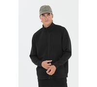 Sweatshirt VIRTUS "Taro", Herren, Gr. XL, schwarz, 78% Polyester, 17% Viskose, 5% Elasthan, unifarben, normal, ohne Ausschnitt, Sweatshirts Sweatshirt, Komfort (83527004-XL) schwarz