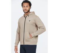 Sweatshirt VIRTUS "Taro", Herren, Gr. XXL, beige, 78% Polyester, 17% Viskose, 5% Elasthan, unifarben, normal, ohne Ausschnitt, Sweatshirts Sweatshirt, in angenehm weicher Qualität (13564652-XXL) beige