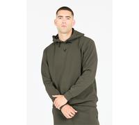 Sweatshirt VIRTUS "Taro", Herren, Gr. XXL, grün (olivgrün), 78% Polyester, 17% Viskose, 5% Elasthan, unifarben, normal, ohne Ausschnitt, Sweatshirts Sweatshirt, mit kuscheliger, einstellbarer Kapuze (