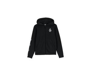 Sweatshirt VOLCOM - Iconic Stone Gid Zip Black (BLK) Größe: XL