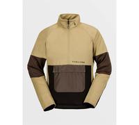 Sweatshirt VOLCOM - Tech Fleece P O Dark Khaki (DKA) Größe: XL