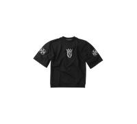 CFL Chop Kurzarm Pullover schwarz M