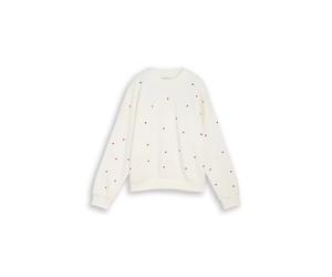 sweatshirt with embroidery S