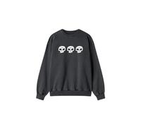 Sweatshirt ZERO - 3 Skull Crewneck Sweatshirt Vintage Black (VBK) Größe: L