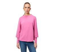 Sweatshirt ZERO "Damen mit weiten Ärmeln", Damen, Gr. 44, raspberry velvet, Sweatware, Obermaterial: 49% Polyester, 46% Viskose, 5% Elasthan, unifarben, figurumspielend hüftbedeckend, weit Bündchen, S