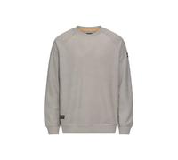 camel active - Frottee Sweatshirt mit weichem Innenmaterial dust grey - Gr. - M