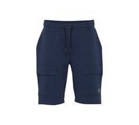 Sweatshorts 11 PROJECT "Sweatshorts PRKarlsen", Herren, Gr. M, N-Gr, blau (marineblaus), Obermaterial: 100% Baumwolle CO., Hosen Sweatshorts (43883324-M) marineblaus