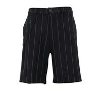Sweatshorts 2Y PREMIUM "2Y Premium 2Y Wide Pinstripe Shorts", Herren, Gr. XL, US-Größen, blau, 70% Baumwolle, 27% Polyester, 3% Elasthan, gestreift, normal, Hosen Sweatshorts (43266345-XL) blau