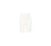 Sweatshorts ALPHA INDUSTRIES "Alpha Industries Women - Shorts" Gr. S, Normalgrößen, weiß (white, yellow gold) Damen Hosen Kurze (44014400-S) white, yellow gold