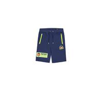 Sweatshorts ALPHA INDUSTRIES "Mars Neon Short", Herren, Gr. XL, Normalgrößen, blau (new navy), Obermaterial: 80% Baumwolle, 20% Polyester, Hosen Sweatshorts (28445962-XL)