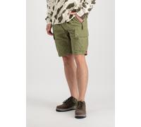 Sweatshorts ALPHA INDUSTRIES "Ripstop Jogger Short", Herren, Gr. 3XL, Normalgrößen, grün (olive), Obermaterial: 100% Baumwolle, Hosen Sweatshorts (96299325-XXXL) olive