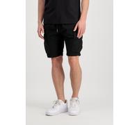 Sweatshorts ALPHA INDUSTRIES "Ripstop Jogger Short", Herren, Gr. M, Normalgrößen, schwarz, Obermaterial: 100% Baumwolle, Hosen Sweatshorts (57951002-M) schwarz