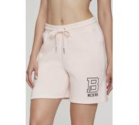 Sweatshorts BENCH. LOUNGEWEAR, Damen, Gr. 52/54, N-Gr, rosa, angeraute Sweatware, Obermaterial: 60% Baumwolle, 40% Polyester, unifarben, Basic, bequem kurz, Hosen Sweatshorts, in weich angerauter Swea