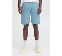 Sweatshorts BLEND "BHDowntown", Herren, Gr. S, US-Größen, blaustone, Sweatware, 50% Baumwolle, 50% Polyester, unifarben, normal kurz, Hosen Sweatshorts, Gemütliche Sweat Shorts (89075667-S) blaustone