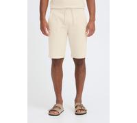 Sweatshorts BLEND "BHFortex", Herren, Gr. M, US-Größen, oyster gray, Sweatware, 100% Baumwolle, Strukturmuster, normal normal, Hosen Sweatshorts, Gemütliche Sweatshorts mit Taschen (62458534-M) oyster