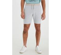Sweatshorts BLEND "BHJulio", Herren, Gr. L, US-Größen, beige (stone mix), Sweatware, 75% Baumwolle, 25% Polyester, unifarben, regular fit kurz, Hosen Sweatshorts, Kurze Hose mit kontrastfarbenen Bund 