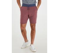 Sweatshorts BLEND "BHJulio", Herren, Gr. L, US-Größen, zinfandel, Sweatware, 75% Baumwolle, 25% Polyester, unifarben, regular fit kurz, Hosen Sweatshorts, Kurze Hose mit kontrastfarbenen Bund (7928474