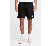 Sweatshorts BLEND "BHMBHARDEN", Herren, Gr. S, US-Größen, schwarz, Sweatware, 60% Baumwolle, 40% Polyester, unifarben, Basic, normal knielang, Hosen Sweatshorts, Gemütliche Sweatshorts mit Taschen (51
