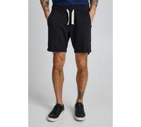 Sweatshorts BLEND "BHTimo", Herren, Gr. M, US-Größen, schwarz, Sweatware, 60% Baumwolle, 40% Polyester, unifarben, regular fit kurz, Hosen Sweatshorts, Kurze Hose mit fixierten Saumkanten am Bein (275