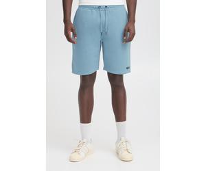 Sweatshorts BLEND "BL-Shorts", Damen, Gr. 3XL, N-Gr, blaustone, angeraute Sweatware, Obermaterial: 50% Baumwolle, 50% Polyester, unifarben, relaxed fit kniefrei, Hosen Sweatshorts (60267057-XXXL) blau
