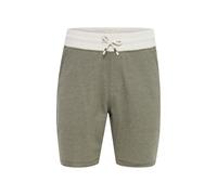 Sweatshorts BLEND "BHJulio", Herren, Gr. XL, US-Größen, dusty olive grün, Sweatware, 75% Baumwolle, 25% Polyester, unifarben, regular fit kurz, Hosen Sweatshorts, Kurze Hose mit kontrastfarbenen Bund 