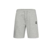 Sweatshorts BLEND "Sweatshorts BHKian", Herren, Gr. XXL, N-Gr, grau (stone mix), Obermaterial: 60% Baumwolle CO. 40% Polyester PES., Hosen Sweatshorts (47396634-XXL) stone mix