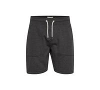 Sweatshorts BLEND "BHMulker", Herren, Gr. XXL, US-Größen, charcoal, Sweatware, 70% Baumwolle, 30% Polyester, unifarben, regular fit kurz, Hosen, Kurze Hose mit Kontrastkordeln (31307439-XXL) charcoal