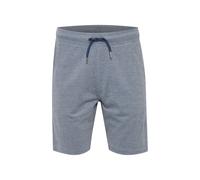 Sweatshorts BLEND "Sweatshorts BHSan", Herren, Gr. L, N-Gr, blau (schwarz denim), Web, Obermaterial: 60% Baumwolle CO. 40% Polyester PES., casual, regular fit kurz, Hosen (73147455-L) schwarz denim