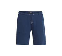Sweatshorts BLEND "Sweatshorts BHSweat", Herren, Gr. L, N-Gr, blau (marineblaus), Obermaterial: 60% Baumwolle CO. 40% Polyester PES., Hosen Sweatshorts (95852714-L) marineblaus