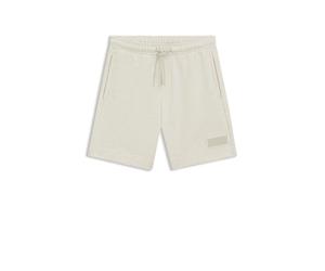 Sweatshorts BOSS GREEN "JT Shorts", Herren, Gr. L, N-Gr, open weiß137, Sweatware, Obermaterial: 88% Baumwolle, 12% Polyester, unifarben, relaxed fit kniefrei, Hosen Sweatshorts (46702019-L) open weiß1
