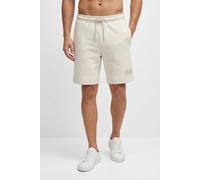 Sweatshorts BOSS GREEN "JT Shorts", Herren, Gr. M, N-Gr, beige (open weiß137), Sweatware, Obermaterial: 88% Baumwolle, 12% Polyester, unifarben, relaxed fit kniefrei, Hosen Sweatshorts (46702019-M) op