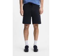 Sweatshorts BOSS ORANGE "Sewalk", Herren, Gr. M, N-Gr, blau (dunkelblau404), Sweatware, Obermaterial: 100% Baumwolle, unifarben, gerade, Hosen Sweatshorts, mit BOSS Markenlabel (16147700-M) dunkelblau