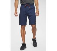 Sweatshorts BRUNO BANANI "Regular Fit", Damen, Gr. L (52/54), N-Gr, blau, Obermaterial: 100% Baumwolle, bequem kurz, Hosen Sweatshorts (30630734-L) blau