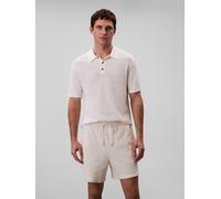 Sweatshorts CALVIN KLEIN JEANS "HD COTTON WAFFLE SHORT", Herren, Gr. L, N-Gr, grau (tofu), Web, Obermaterial: 100% Baumwolle, unifarben, klassisch kurz, Hosen Sweatshorts, Mit elastischem Bund (790983