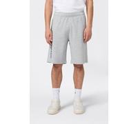 Sweatshorts CHAMPION "BASICS Terry Shorts Large Logo", Herren, Gr. XL (56/58), N-Gr, grau (noxm, ns), Obermaterial: 55% Baumwolle, 45% Polyester, Hosen Sweatshorts (92242950-XL) noxm, ns