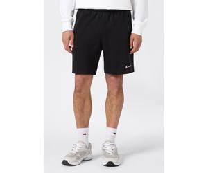 Sweatshorts CHAMPION "ICONS Terry 9-inch Bermuda", Herren, Gr. S, N-Gr, schwarz (nbk), Obermaterial: 69% Baumwolle, 31% Polyester, Hosen Sweatshorts, als Bermuda-Variante, mit 9-Inch-Länge, aus Baumwo