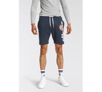 Sweatshorts ELLESSE "BOSSINI FLEECE SHORT", Herren, Gr. XL, N-Gr, blau (marine), Obermaterial: 80% Baumwolle, 20% Polyester, Basic schmal kurz, Hosen Sweatshorts (37380705-XL) marine