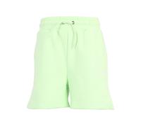 Sweatshorts FUBU "Fubu Corporate Sweatshorts", Herren, Gr. S, US-Größen, grün (light grün), 80% Baumwolle, 20% Polyester, unifarben, normal, Hosen Sweatshorts (58713932-S) light grün