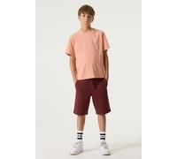 Sweatshorts GARCIA, Mädchen, Gr. 164, N-Gr, cowhide, Sweatware, Obermaterial: 80% Baumwolle, 15% Polyester, 5% Elasthan, bequem kniebedeckend, Hosen Sweatshorts, Mit Tunnelzug (53318808-164) cowhide