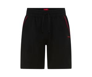 Sweatshorts HUGO UNDERWEAR "NOAH", Herren, Gr. XXL (56), N-Gr, schwarz (schwarz 001), Sweatware, Obermaterial: 61% Baumwolle, 34% Modal, 5% Elasthan, normal, Hosen Sweatshorts (28027847-XXL) schwarz 0