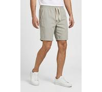 Sweatshorts JACK & JONES "JPSTJAIDEN SOLAR SHORTS SRT", Herren, Gr. S, N-Gr, vetiver, angeraute Sweatware, Obermaterial: 98% Baumwolle, 2% Elasthan, unifarben, regular fit, Hosen Sweatshorts (55012165