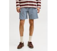 Sweatshorts JACK & JONES "JPSTKARL NORREBRO SWEAT SHORTS REG SN", Herren, Gr. M, N-Gr, tradewinds, angeraute Sweatware, Obermaterial: 89% Baumwolle, 11% Polyester, unifarben, relaxed fit knielang, Hos