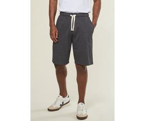 Sweatshorts KANGAROOS, Herren, Gr. XL (56/58), N-Gr, grau (anthrazit, meliert), angeraute Sweatware, Obermaterial: 60% Baumwolle, 40% Polyester, unifarben, bequem kurz, Hosen Sweatshorts, seitliche Ta